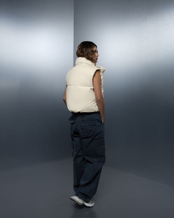 Women's vest THE ONE off-white