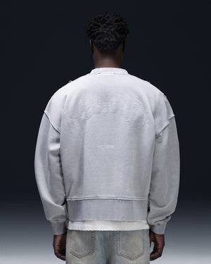 Sweatshirt MILLIONAIRE platinum washed