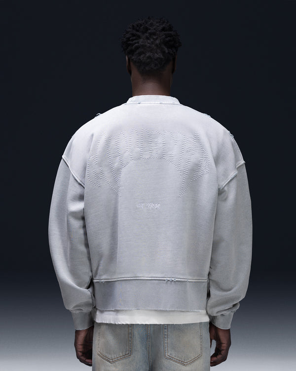 Sweatshirt MILLIONAIRE platinum washed