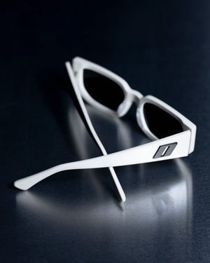 Sunglasses SIX ZEROS Hexagon UV 400 white