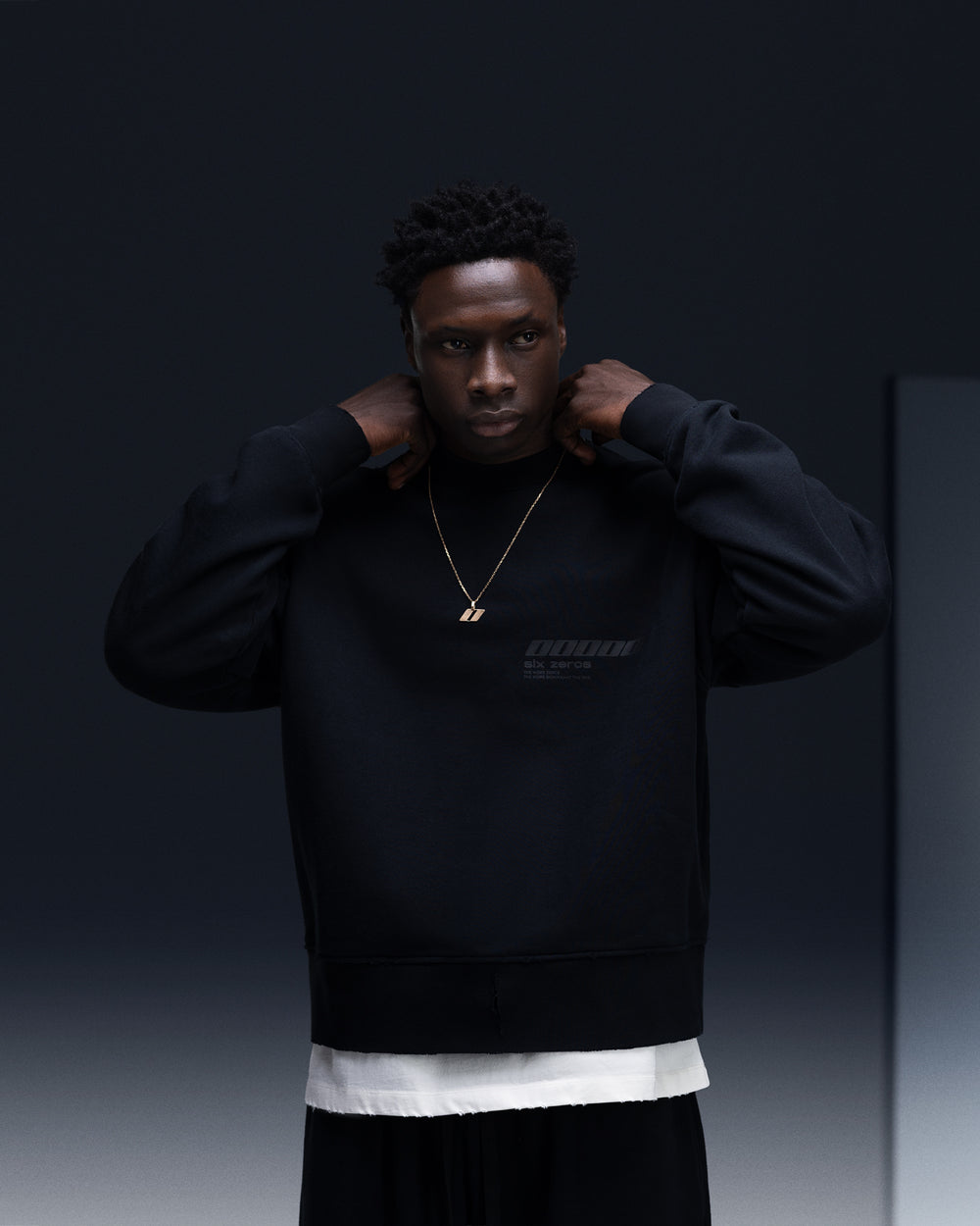 Sweatshirt MILLIONAIRE black/black logo