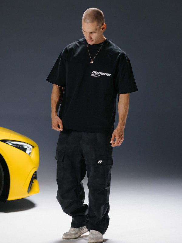 T-shirt MILLIONAIRE black/white