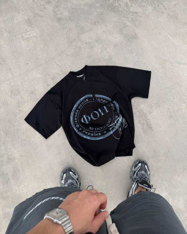 T-shirt SELF-OWNED black