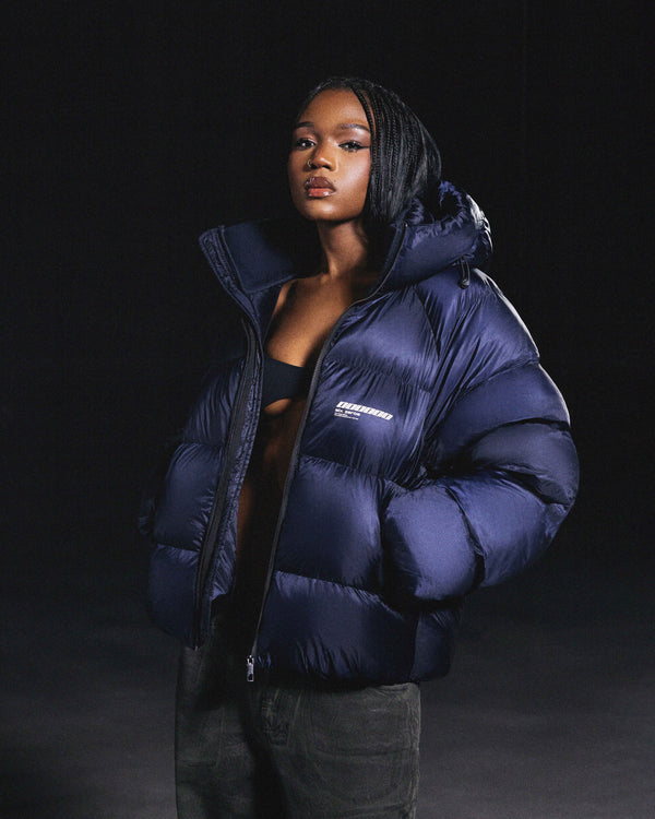 Winter jacket THE ONE deep blue