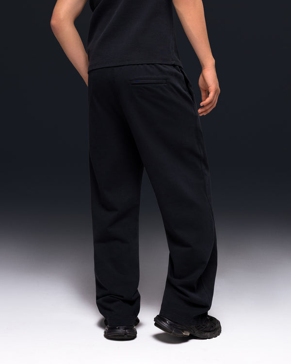 Straight pants ESSENTIAL ONE faded black
