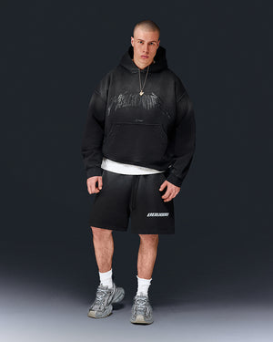 Shorts ONE washed black 2.0