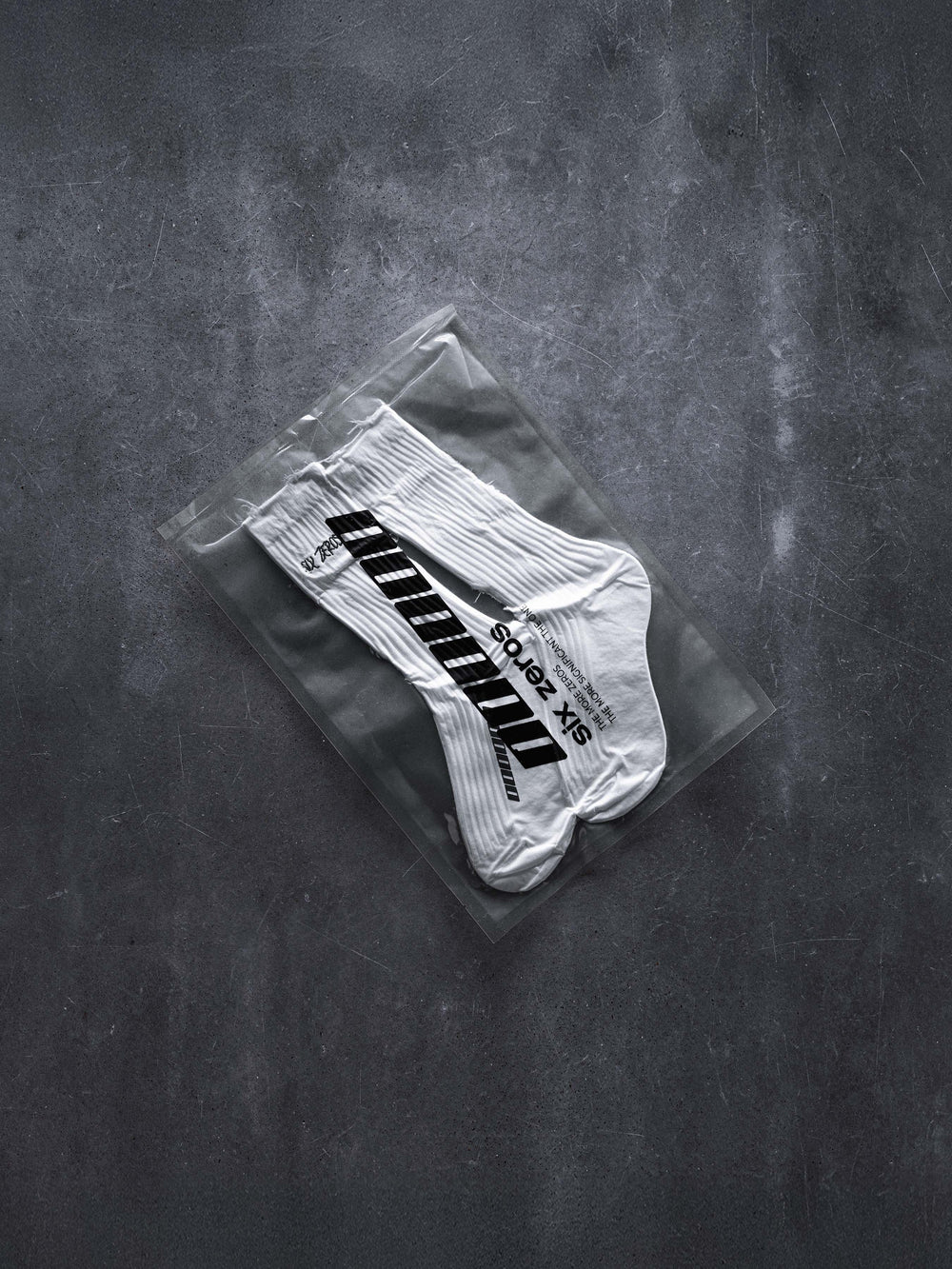 Socks SIX ZEROS white