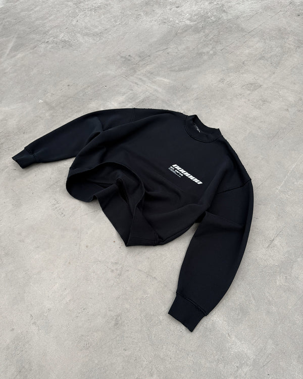 Sweatshirt MILLIONAIRE black/white logo