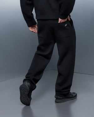 Straight pants THE ONE pure black