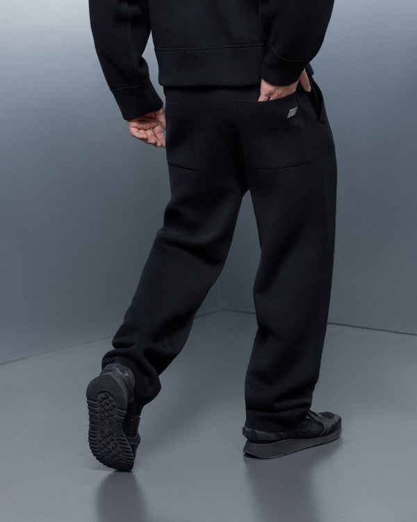 Straight pants THE ONE pure black