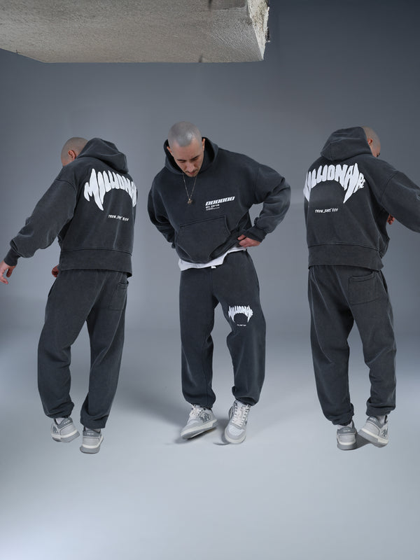 Joggers MILLIONAIRE washed gray