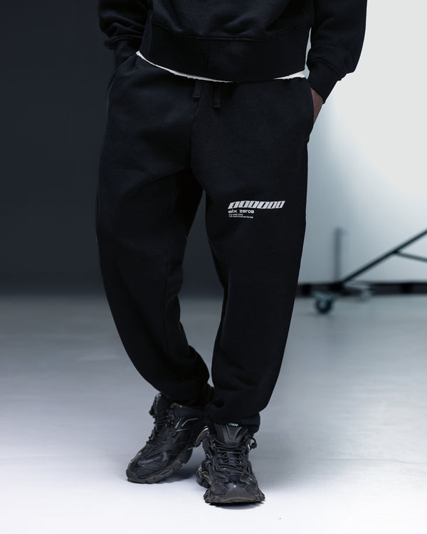 Joggers ONE black white