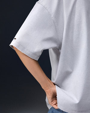 T-shirt SELF-OWNED platinum washed