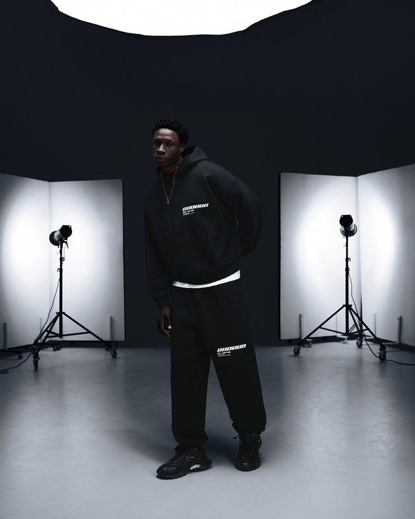 Joggers ONE black white