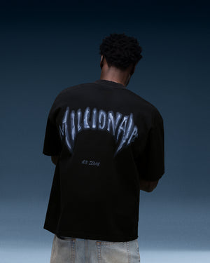 T-shirt MILLIONAIRE X-RAY faded black