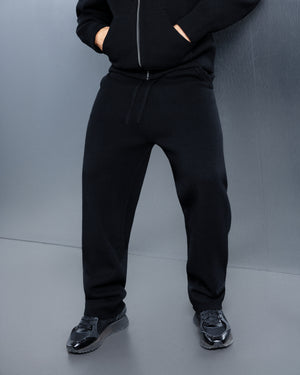 Straight pants THE ONE pure black
