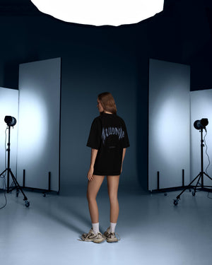 T-shirt MILLIONAIRE X-RAY faded black