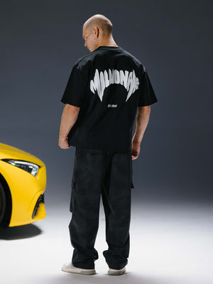 T-shirt MILLIONAIRE black/white