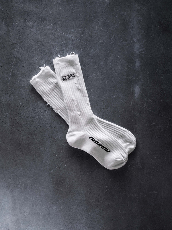 Socks SIX ZEROS white
