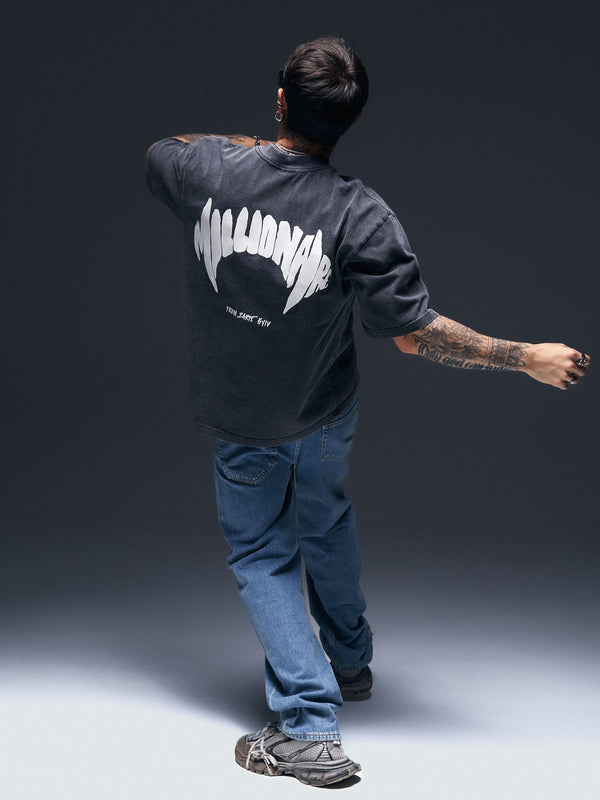 T-shirt MILLIONAIRE gray