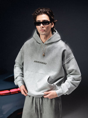 Hoodie icon. washed grey