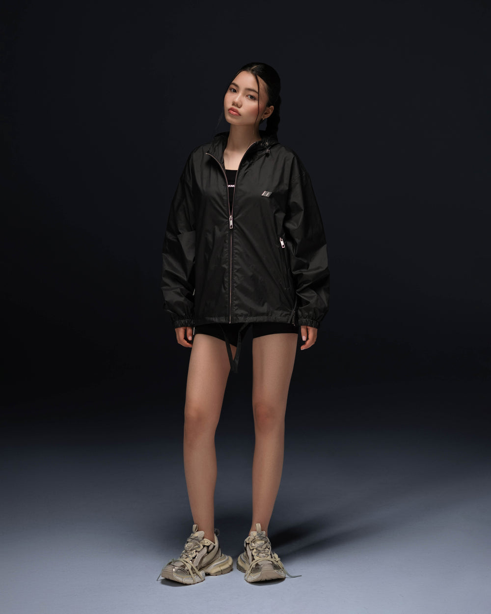 Jacket ZERO FORM monogram black