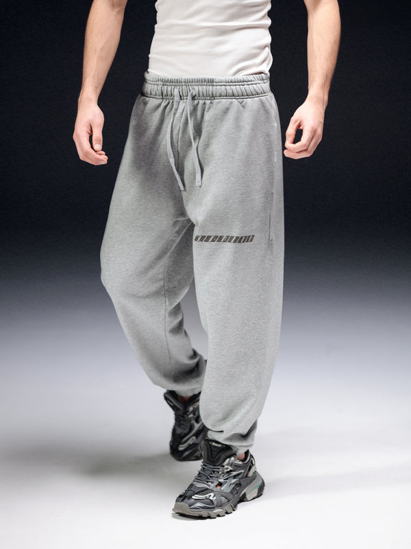 Joggers icon. washed grey