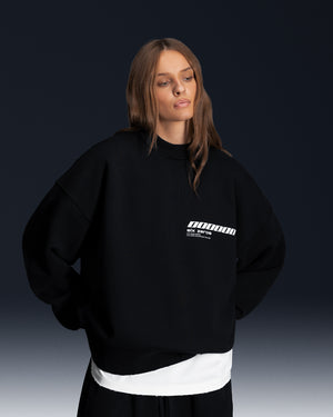 Sweatshirt MILLIONAIRE black/white logo