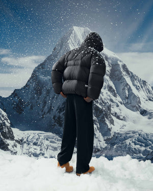 Winter jacket ZERO FORM pure black