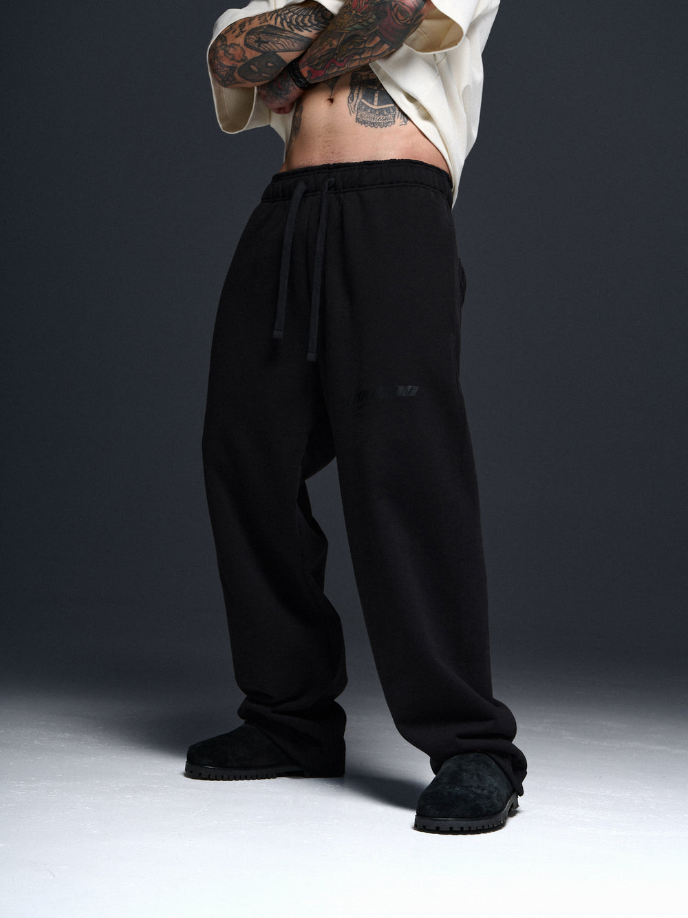 Straight pants ONE black