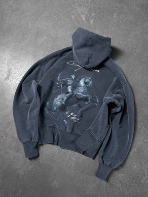 Hoodie SGV washed gray