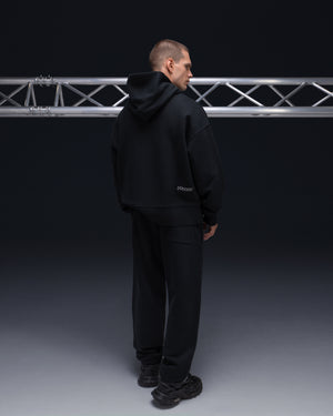 Zip-hoodie JESUS faded black