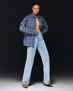 Overshirt MILLIONAIRE SKETCH washed blue