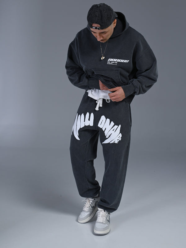 Joggers MILLIONAIRE massive logo washed gray