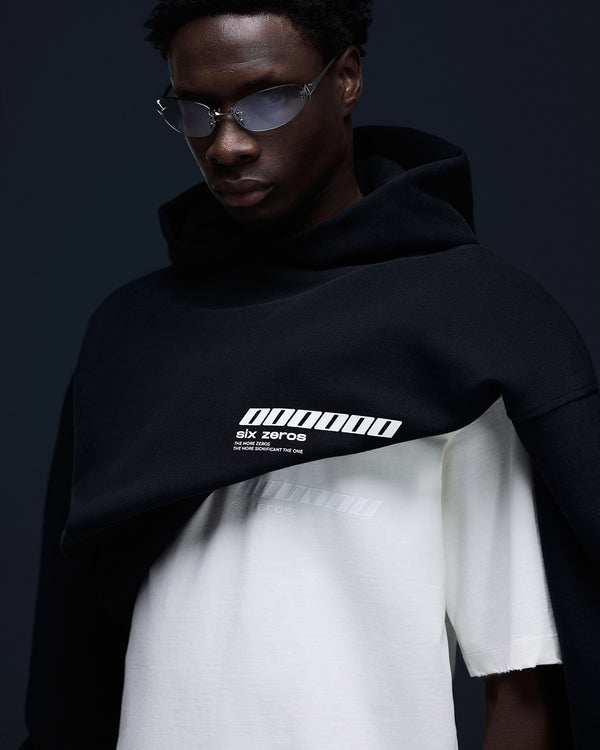 Hoodie MILLIONAIRE 2.0 black white