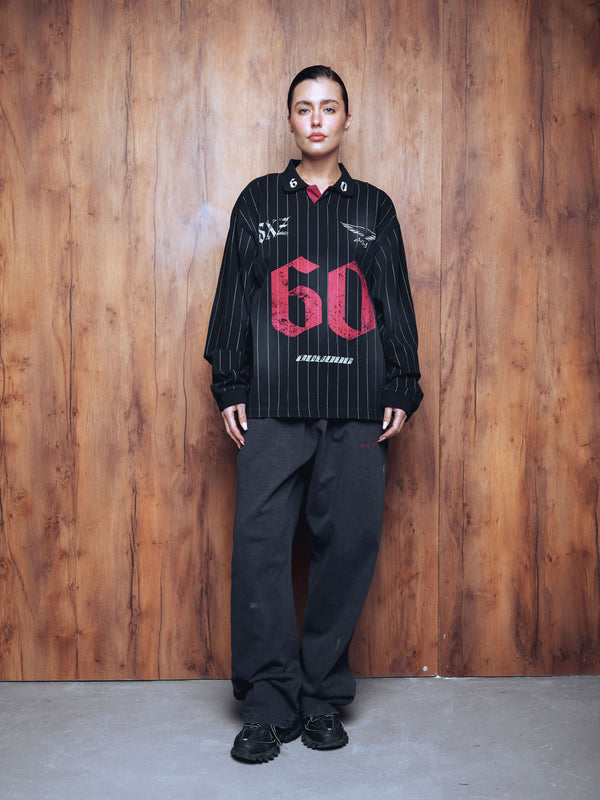 Longsleeve jersey 60 washed black