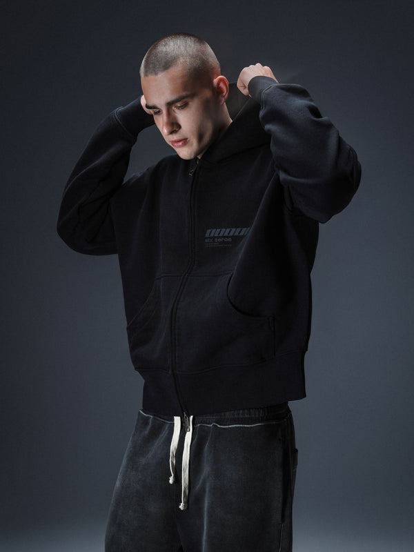 Zip-hoodie MILLIONAIRE black