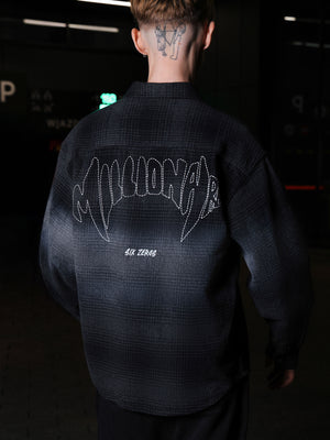 Overshirt MILLIONAIRE washed black