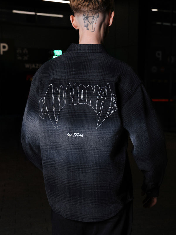 Overshirt MILLIONAIRE washed black