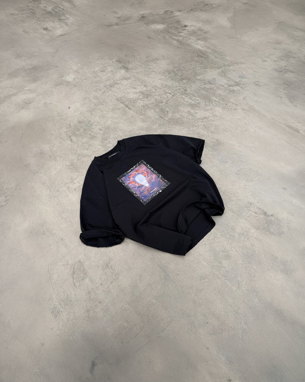 T-shirt SELESTIAL faded black