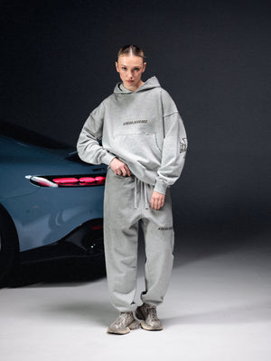 Hoodie icon. washed grey