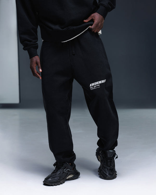 Joggers ONE black white