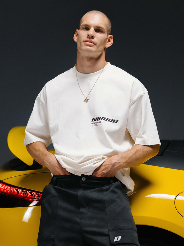 T-shirt MILLIONAIRE white/black