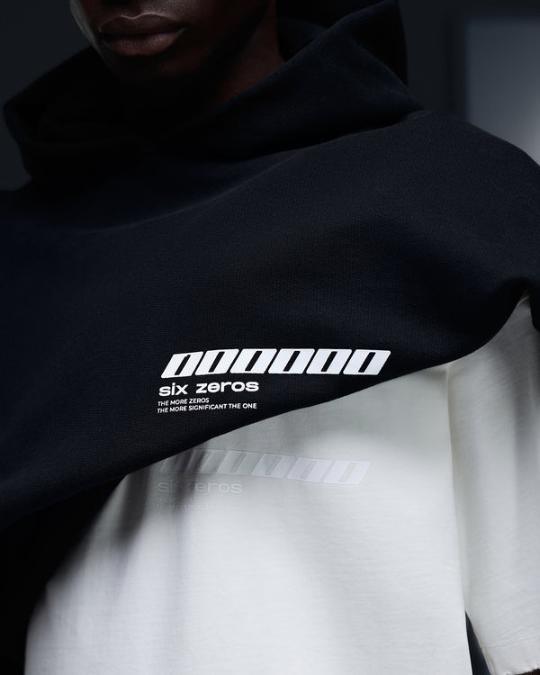 Hoodie MILLIONAIRE 2.0 black white