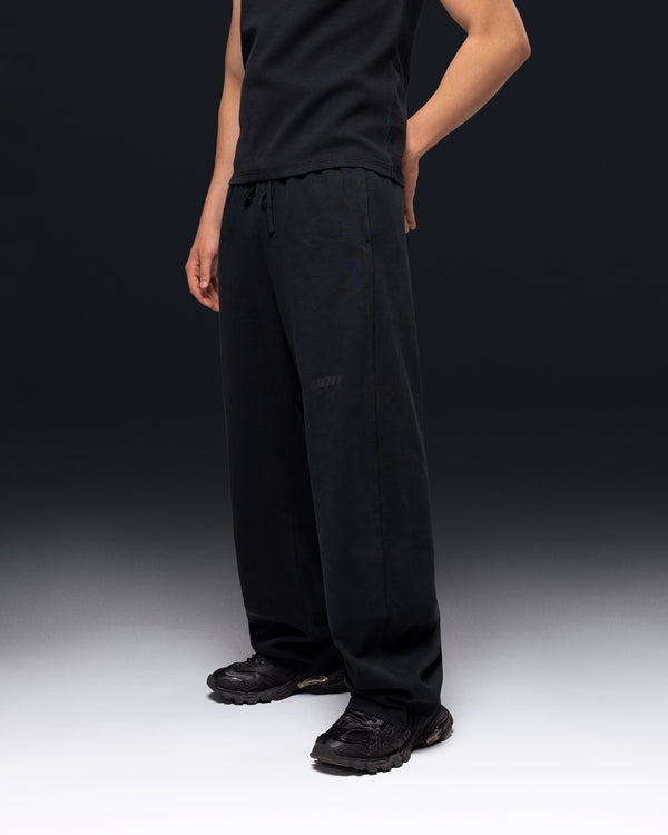 Straight pants ESSENTIAL ONE faded black