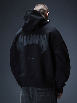 Zip-hoodie MILLIONAIRE black