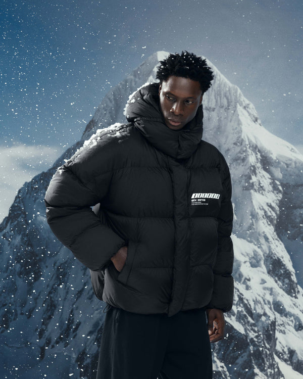 Winter jacket ZERO FORM pure black