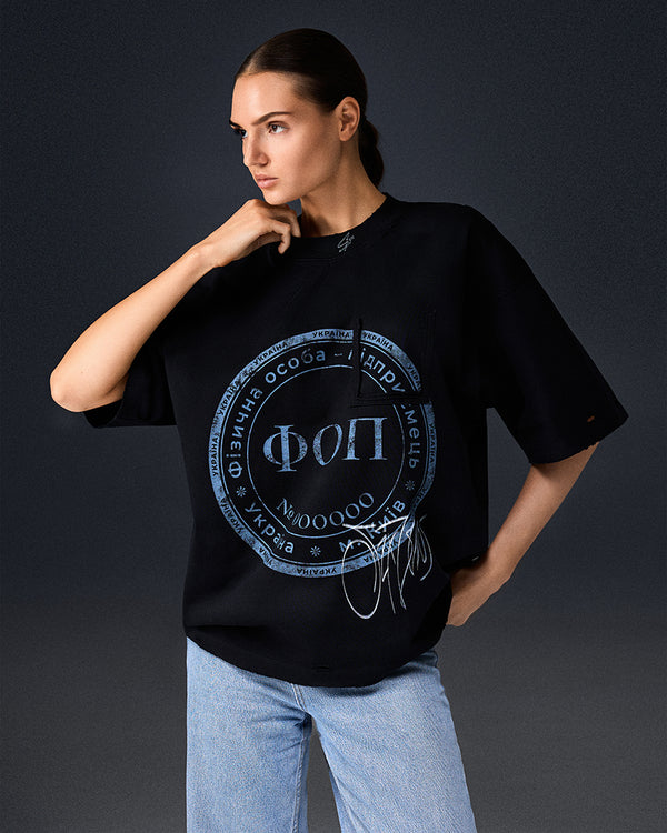 T-shirt SELF-OWNED black