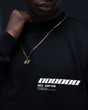 Sweatshirt MILLIONAIRE black/white logo