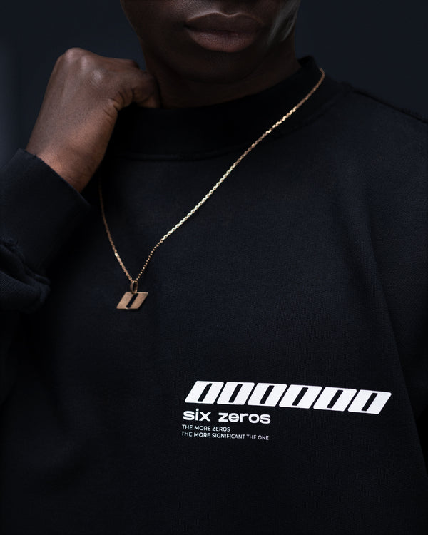 Sweatshirt MILLIONAIRE black/white logo